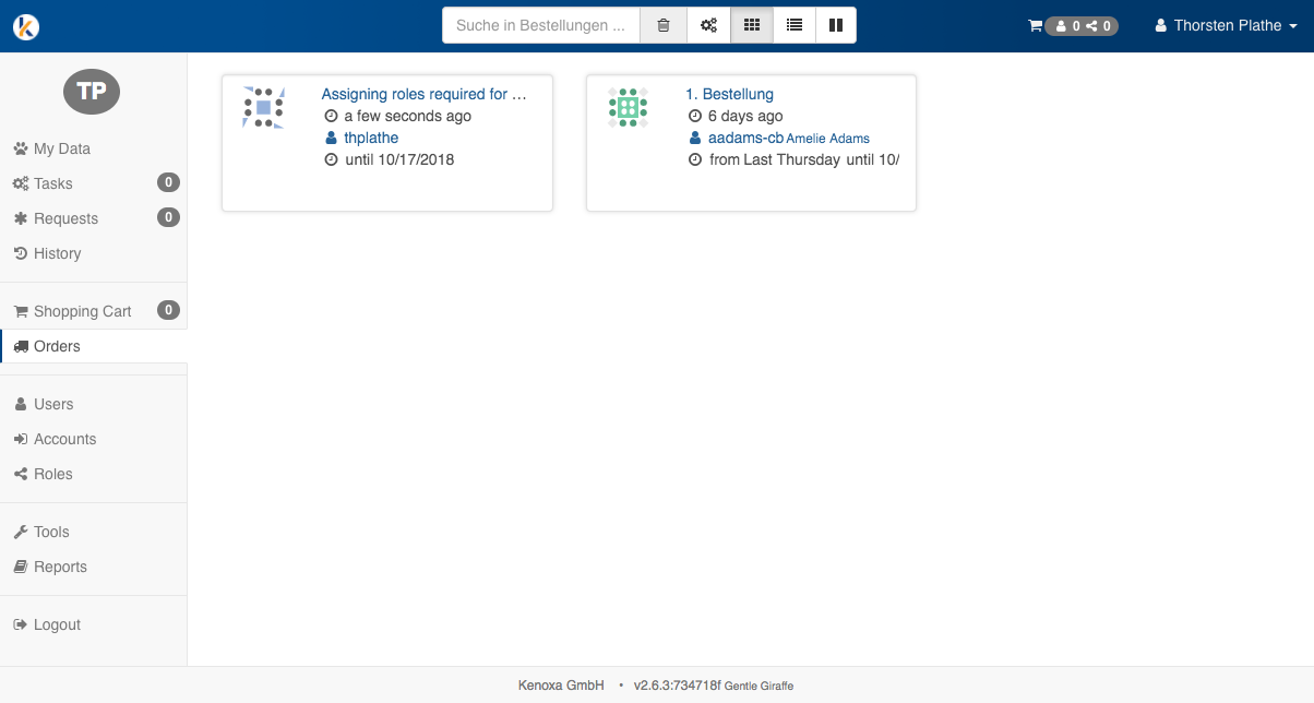 Karma Order Overview